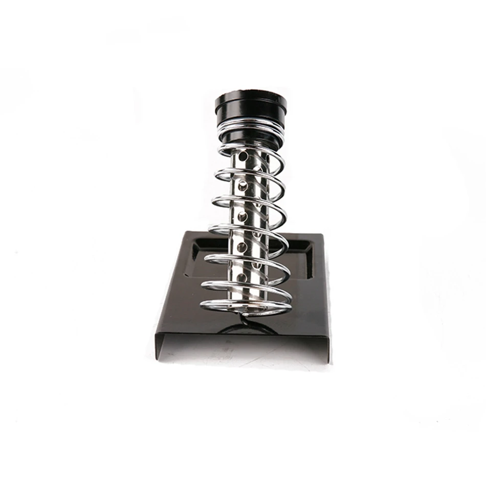Soldering Iron Support C-4 Stand Holder Base Metal Rectangle Solder Support Station Soldering Iron Safety Protecting Base