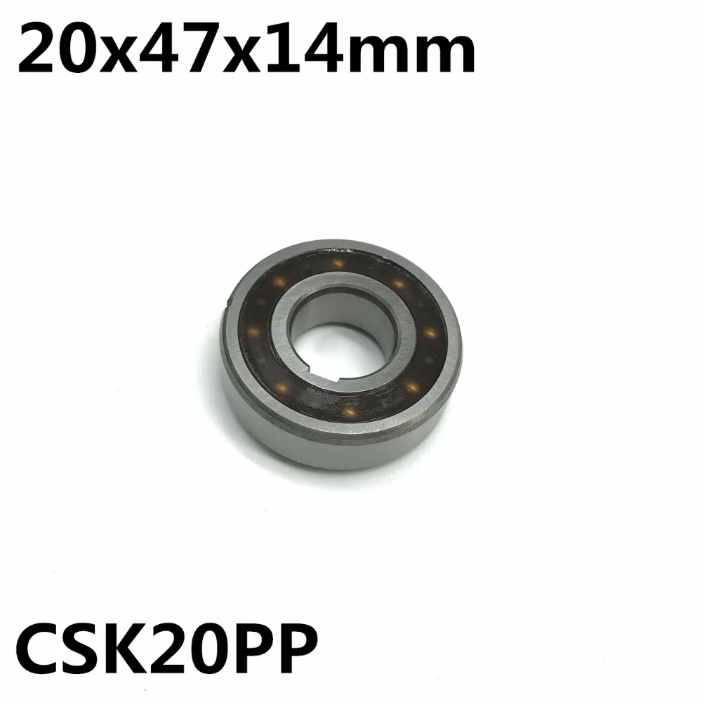 CSK20 CSK20PP 20x47x14mm 6204PP One Way Bearing With Keyway Sprag