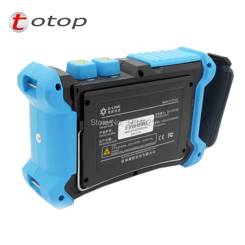 OTDR TR600, 32/30dB, 1310/1550nm OTDR OrienTek tr600, встроенный VFL Сенсорный экран OTDR, Dominio de Tiempo оптико Reflectometro