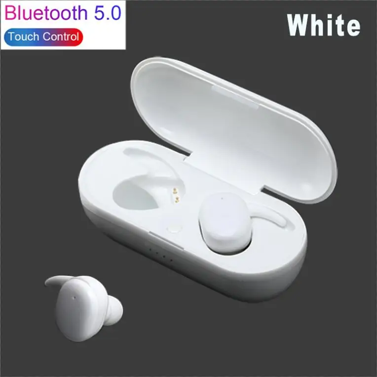 YOU FIRST X26T беспроводные наушники TWS сенсорное управление Bluetooth наушники 5,0 Auriculares Bluetooth Inalambrico с микрофоном для телефона - Цвет: White TWS Earphone