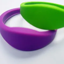 3 шт./лот Водонепроницаемый силиконовый 125 кГц RFID Браслет близость TK4100 EM4100 RFID браслет с биркой для Система контроля доступа