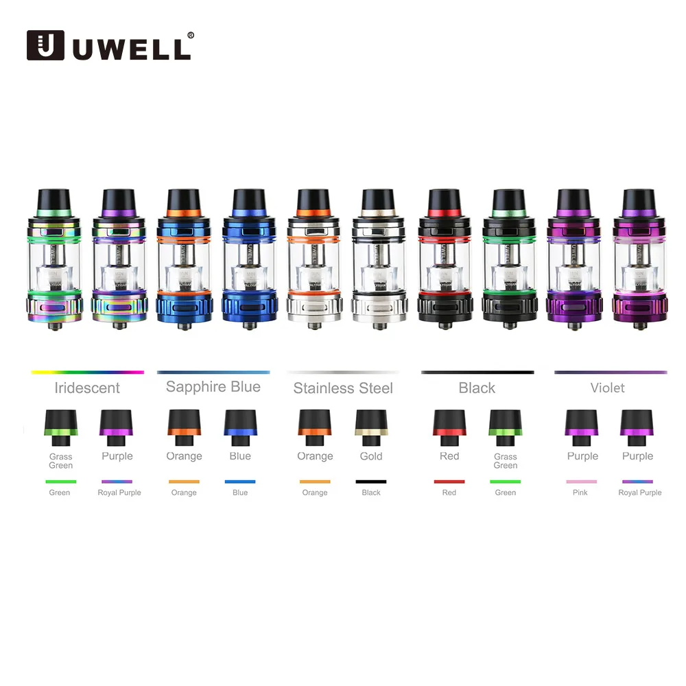 

Original Uwell Valyrian Atomizer with 1Pack 0.15ohm Valyrian coil Flip Top Filling Metho Uwell 510 tank for electronic cigarette