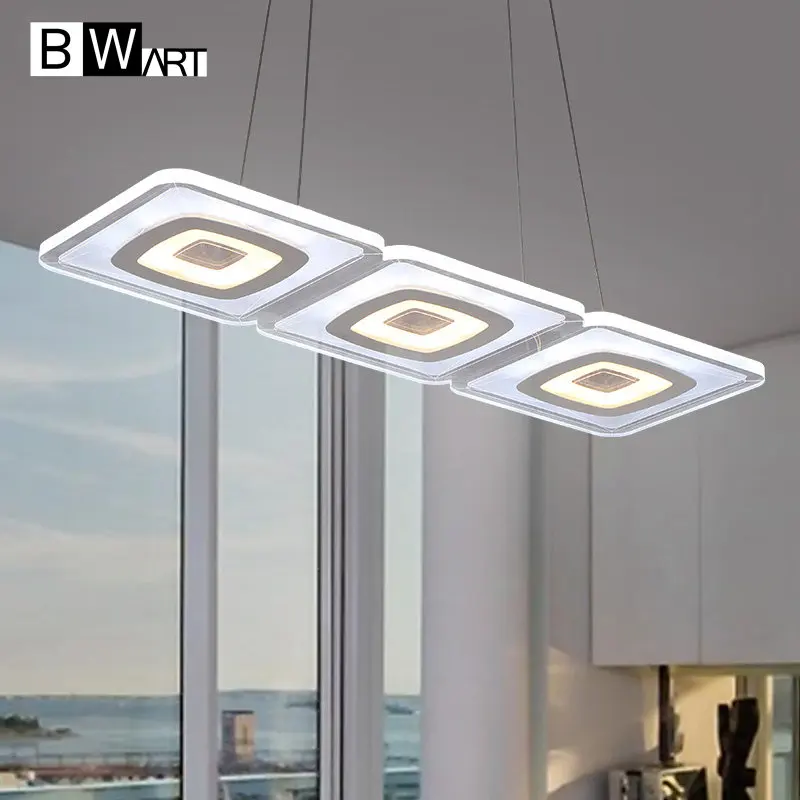 

BWART study office Modern LED ceiling pendant lamp Suspended Pendant light fixtures hanging luminaire home lighting