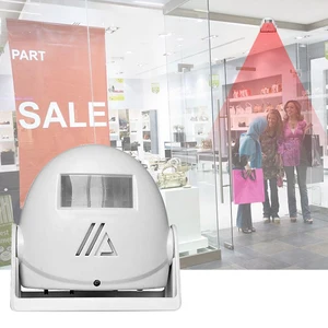 Smarsecur Беспроводной посетитель клиент ding-dong двери chime запись оповещения звонок на вход приветствие предупреждающий дверной Звонок - изображение