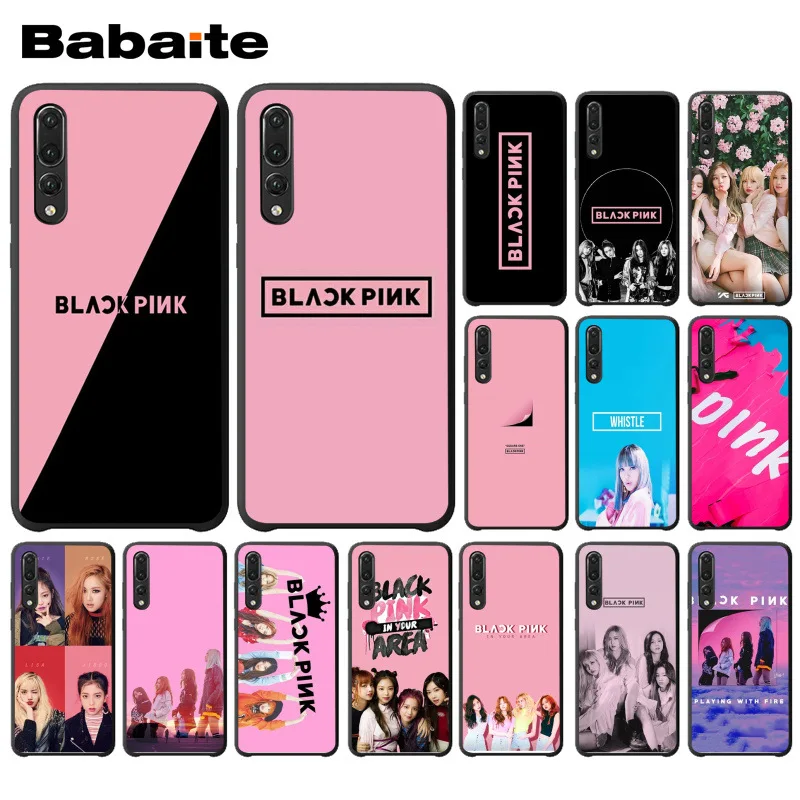 

BLACK PINK BLACKPINK kpop collage Phone case Cover For huawei p20 pro p20lite p9lite nova 3i honor 8x mate20 pro coque