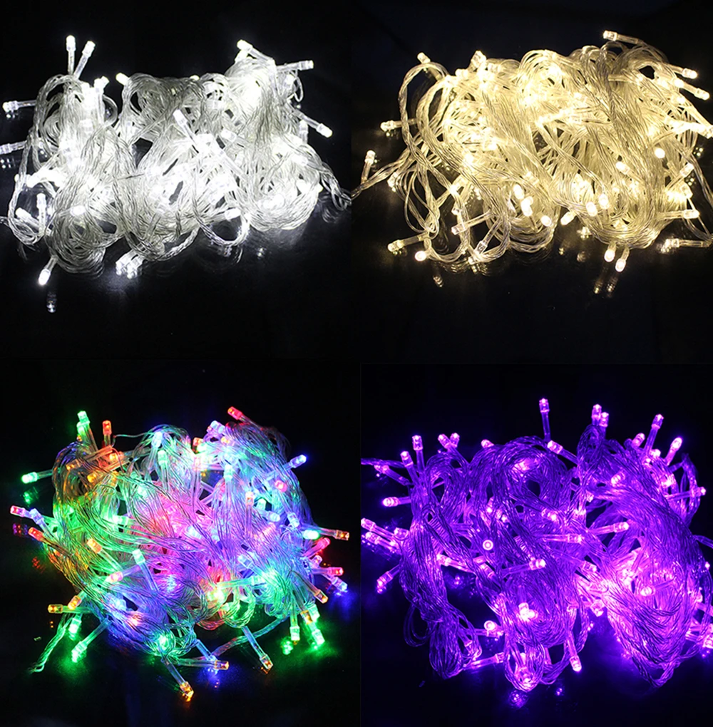 outdoor string lights 30m