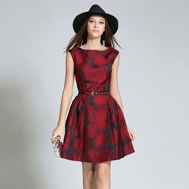 Buy Europe 2017 new winter dress tide European goods fashion stereo jacquard