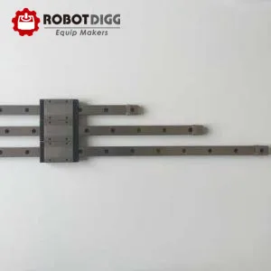 RobotDigg 440C SUS الفولاذ المقاوم للصدأ MGN12 الخطي دليل السكك الحديدية الخطية الارشادية مع النقل كتلة