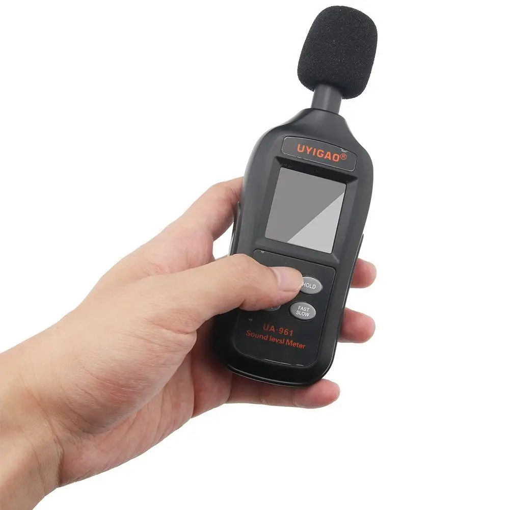 Digital Mini Sound Level Meter Noise Decibel Tester 35 135dB LCD