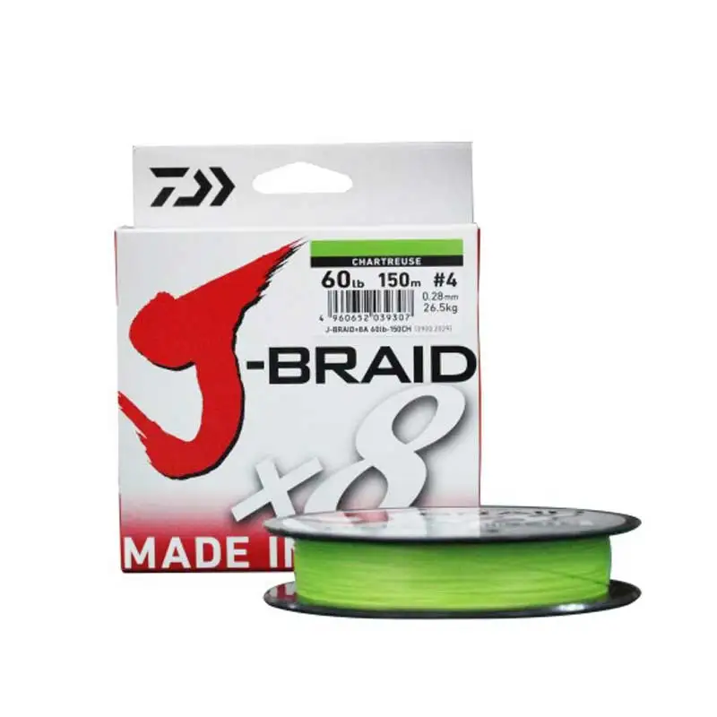 DAIWA braided fishing line J BRAID 8 Brainds 150M Made in Japan