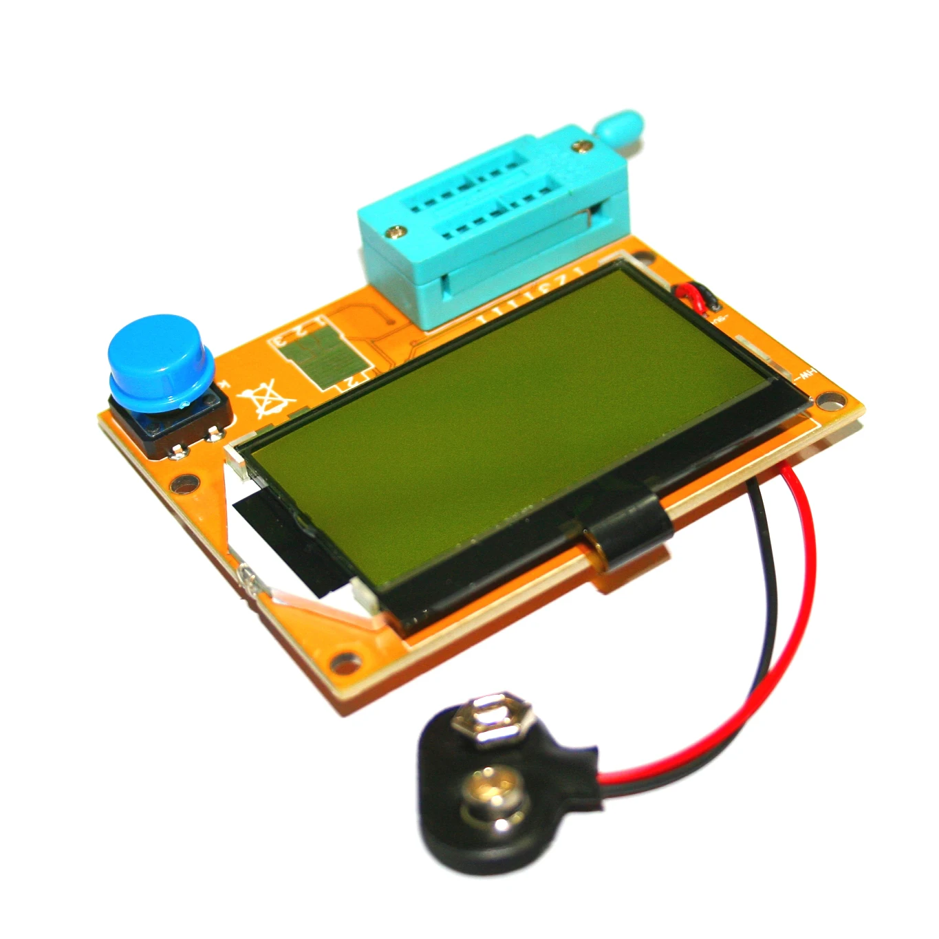 

LCD Digital Transistor Tester Meter LCR-T4 Backlight Diode Triode Capacitance ESR Meter For MOSFET/JFET/PNP/NPN L/C/R 1