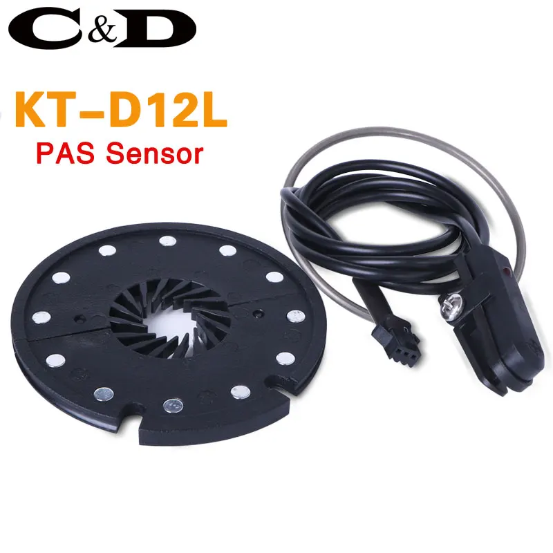 

Free Shipping PAS Pedal Assist Sensor KT-D12L KT D12 D12L 12 Magnet Easy To Install