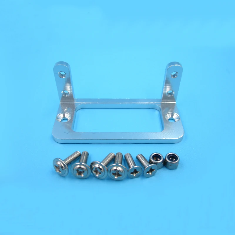 1PCS Aluminum Servo Mount 55*26mm Servo Bracket S3003 MG995 Servo