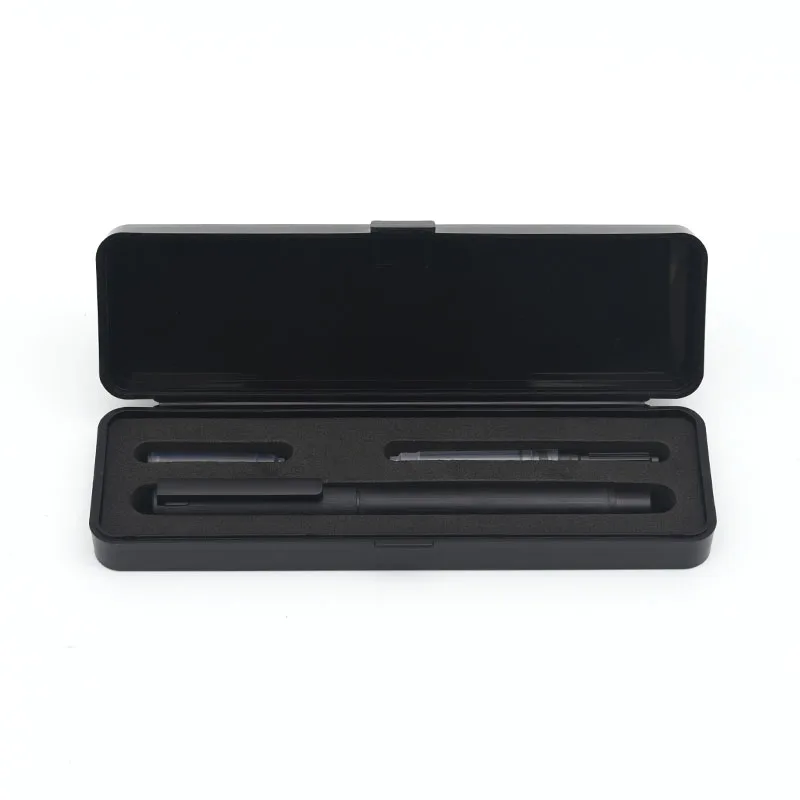Xiaomi Mijia KACO Fountain Pen Luxury Set Black 0.5mm F Nib Steel Ink Pens Simple Business Signing Pen Writing Pens Storage Box