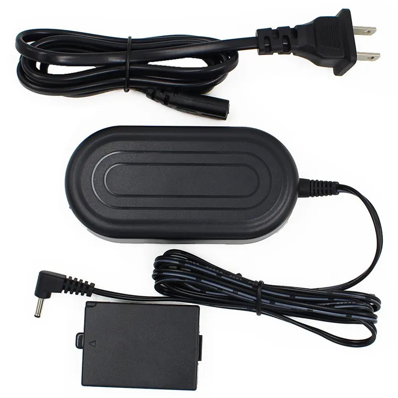 ACK E10 Camera Power Adapter charger+DR E10 DC Coupler LP E10 LP E10