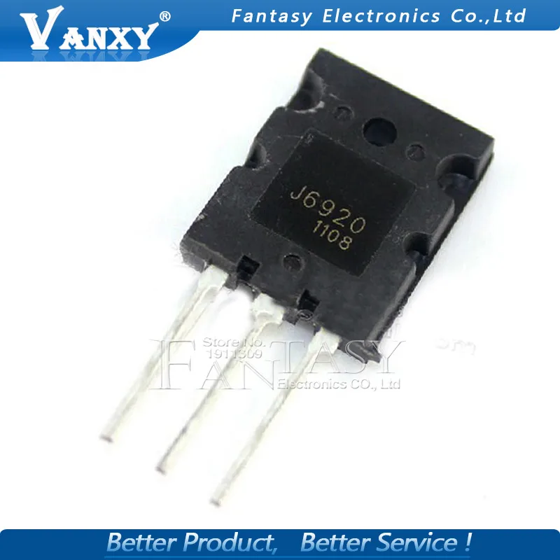 

5pcs J6920 TO-3PL 2SJ6920 TO-3P 2SJ6920A TO3P J6920A 20A 1700V TO-3P new original