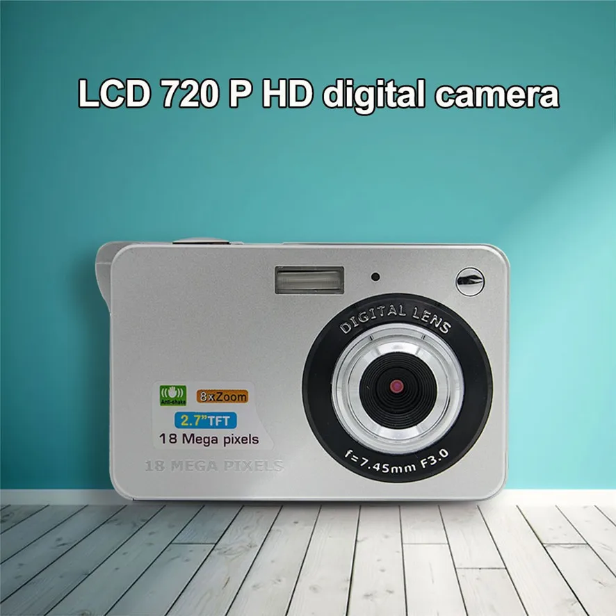 

18 Mega Pixels 3.0MP CMOS sensor 2.7 inch TFT LCD Screen HD 720P Digital Camera #02