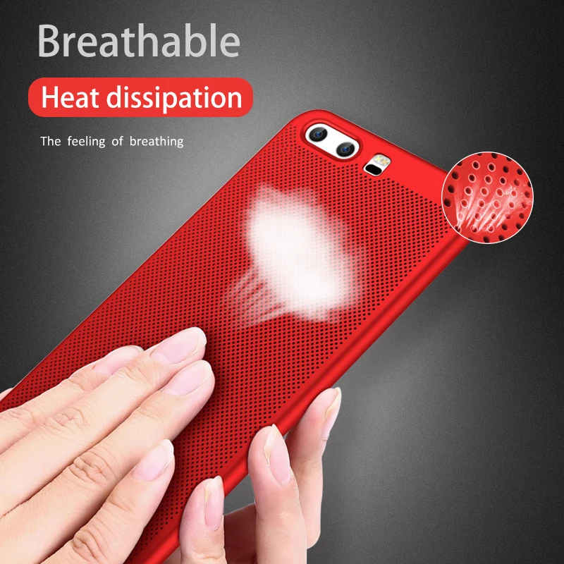 

For Huawei P20 Mate 20 Lite Pro P Smart Y9 2018 Honor 10 Lite 6c Pro 7c 7 Pro Y7 Prime Hard PC Heat Dissipate Full Cover