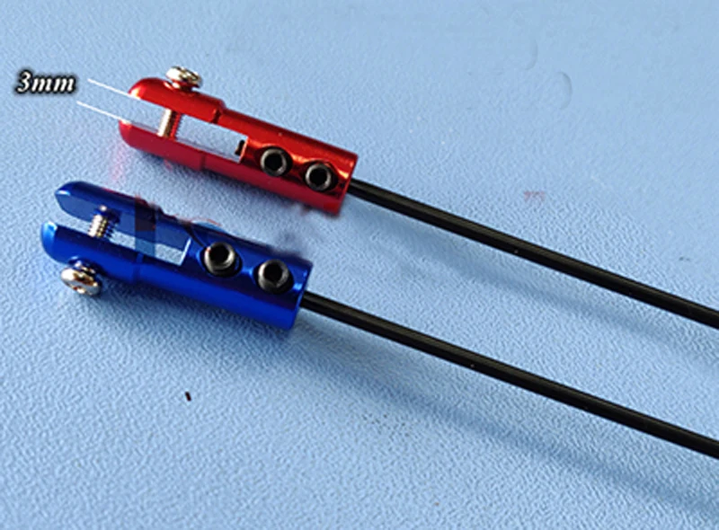 

10PCs Servo M2 Metal Horn Steering Pull Rod Push Rod/Link+Aluminum Clevis Chuck Connector For Gasoline/methanol RC Boat Airplane