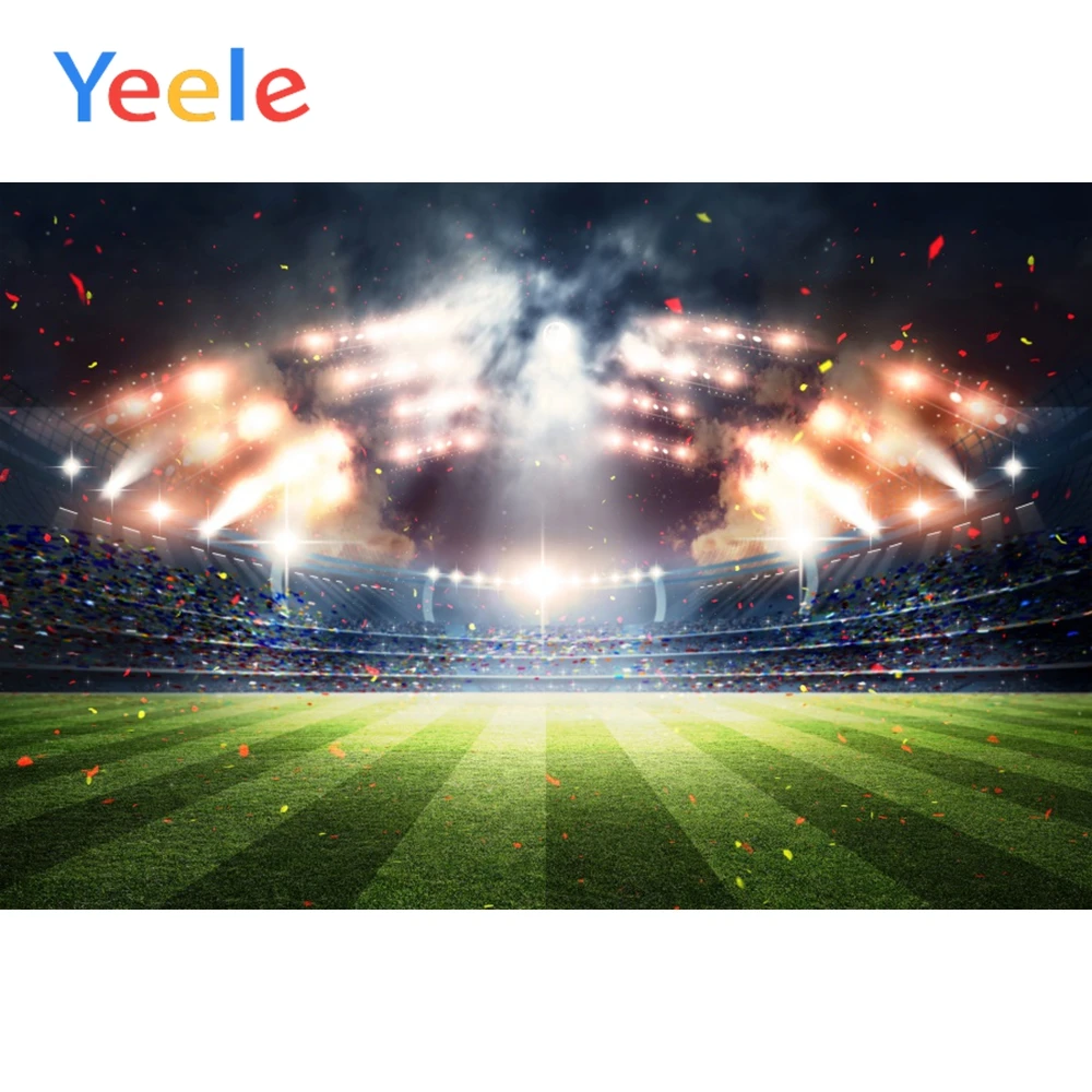 

Yeele Sport Games Stand Playground Flash Backgrounds Wall Celebration Photography Baby Scene Photographic Studio Photo Backdrops