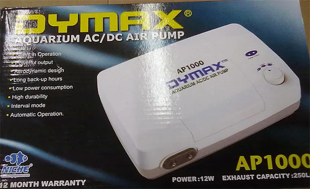 Dymax Ac Dc Dual Use Aquarium Air Pump With 2 Outlet Adjustable Air Flow Air Compressor Aquarium Hydroponic Pump Power Flow Rateaquarium Filter Flow Rate Aliexpress