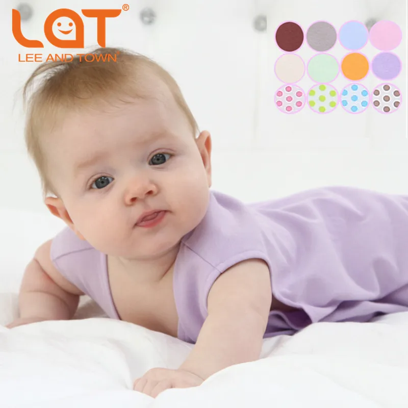 Детский спальный конверт без рукавов для новорожденных 0-6 месяцев, хлопковая однотонная цветная Пижама, спальные мешки на молнии, постельные принадлежности