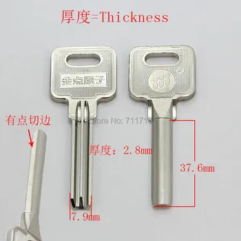 

B380 House Home Door Empty Key blanks Locksmith Supplies Blank Keys 10 pieces/lot