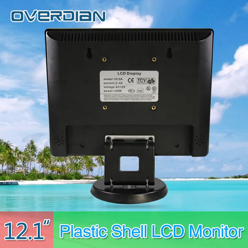 12 &quotVGA разъем настольный монитор 1280*800 песня машина кассовый аппарат Lcd не