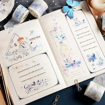 

Elf Song Series Washi Tape Adhesive Tape DIY Scrapbooking Sticker Label Masking Tape