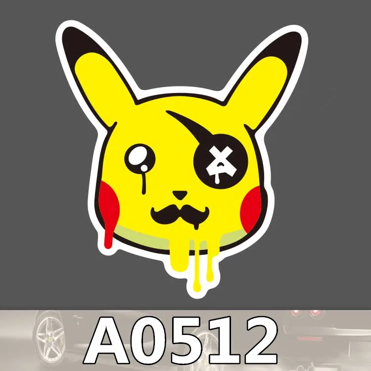 

ticker cat rocket pikapika dj edm remix character hobby suitcase laptop guitar luggage DIY skateboard bicycle toy