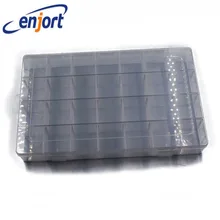 Enjort Высокопрочные пластиковые рыболовные снасти Коробка для рыбалки приманки рыболовные аксессуары Крючки-ложки прозрачная рыболовная коробка