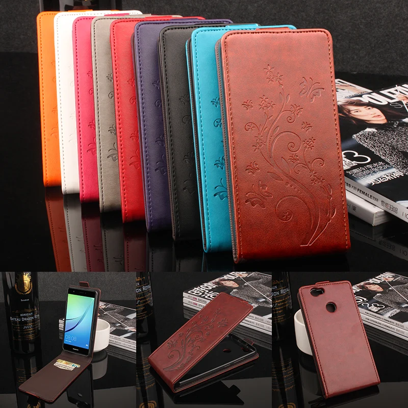 

For Huawei Nova Phone Case [Up-down Open] Vertical Flip Premium Pattern PU Leather Wallet Case Factory Price xinghua