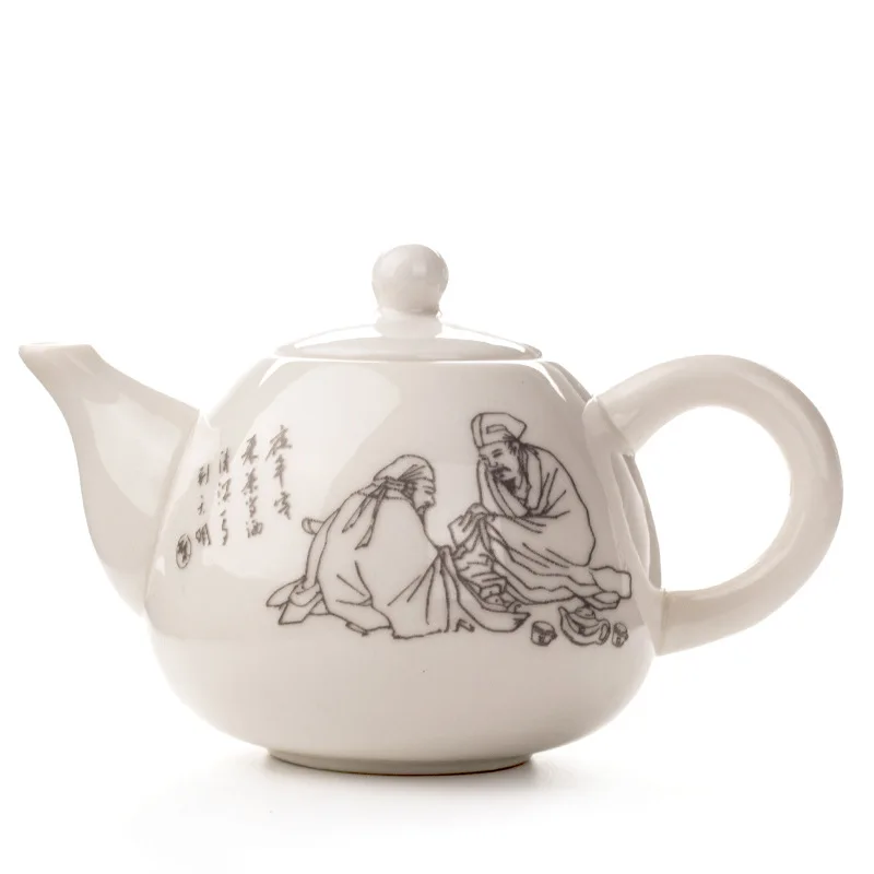 

Traditional Chinese Ceramic Teaset Handmade Teapots Home Decor Kung Fu Travel Tea Pot Drop Shipping