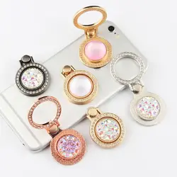 Перстень, украшенный бриллиантами мобильный телефон смартфон Автомобильный кронштейн держатель стойки для IPhone samsung смартфон кольцо