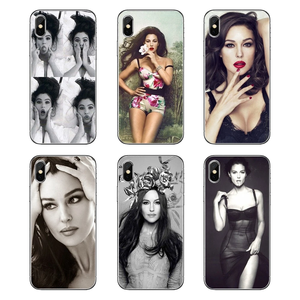 Monica bellucci Sexy Malena для iPod Touch iPhone 4 4S 5 5S 5C SE 6 6S 7 8 X XR XS Plus MAX прозрачные мягкие чехлы |