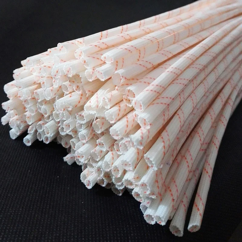 

0.9M*10pcs Fibre Insulation Case LED Lamp Cable High Temperature Protection Tube Flame Retardant Protective Tube Diameter 1-12mm