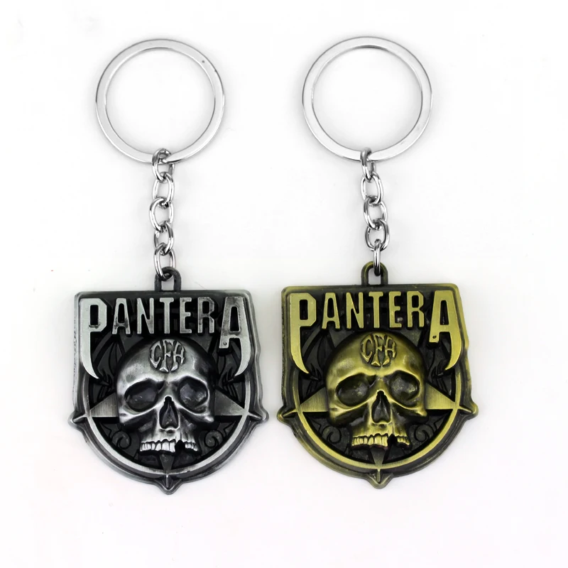 New Arrival jewelry Hot Rock Brand Music Pantera Key Chain Ring Keychain