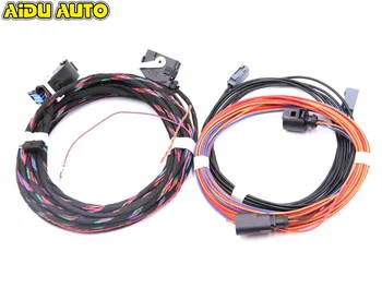 

Highline Flip logo Rear Camera Install Wiring Harness cables For VW Passat B7 CC Golf 6
