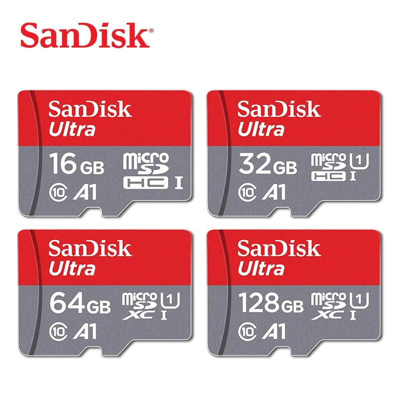 

SanDisk A1 Memory Card 400GB 256GB 200GB 128GB 64GB 98MB/S 32GB Micro sd card Class10 UHS-3 flash card Memory Microsd TF/SD Card