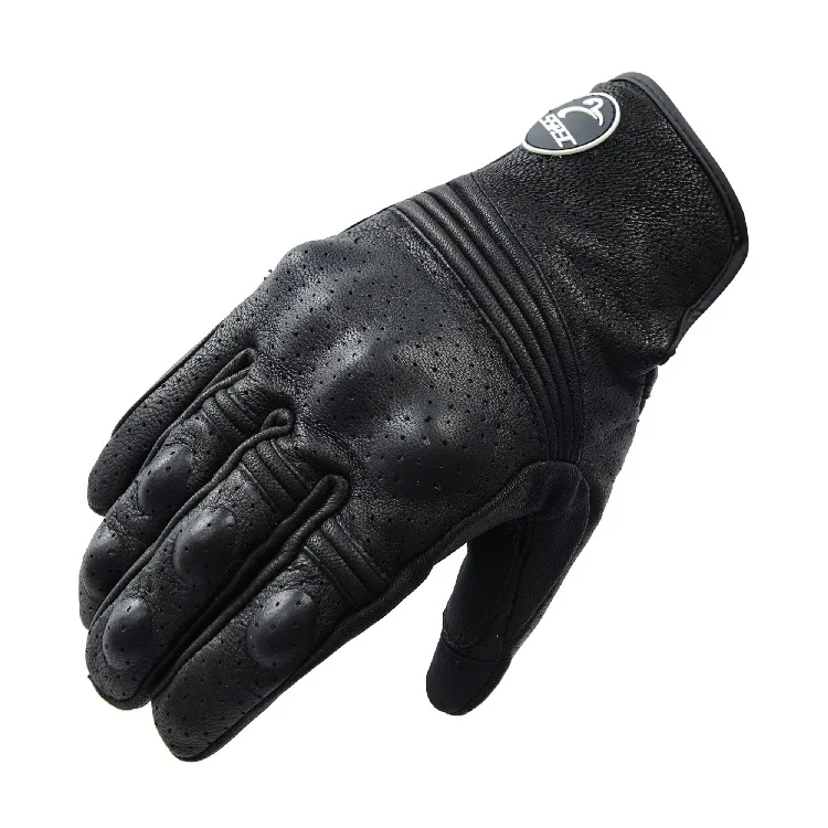 perforated leather summer glove a5