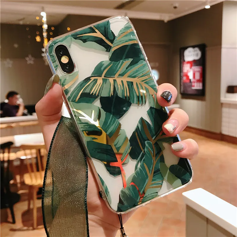 Floral Plating iPhone 8 case flower (3)