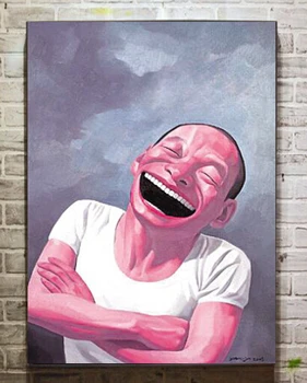 

Y-202 Free shipping YueMin Jun artworks by hand painted on canvas for wall picture decoration oil painting for decorative