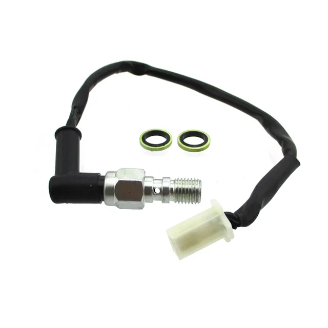XLJOY Female Plug Hydraulic Brake Light Cylinder Switch Banjo Bolt 10X1.25 Pitch For Yamaha WR250F WR450F WR426F WR450