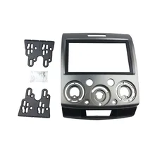 Nuevo Doble Din Car Radio Facia Fascia Para Mazda BT-50 Radio Instalación Dash Juego de Acabados Fascia Placa Frontal Del Bisel