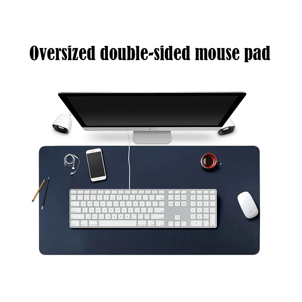 

pbpad store XL Oversized mouse pad Laptop keyboard Desk pad Desk desk leather Extended custom table mat