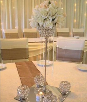 

WEDDING CENTERPIECES GLASS VASES FOR FLOWER ARRANGEMENTS stand
