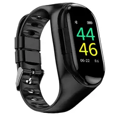 2019 M1 AI умные часы с Bluetooth наушниками монитор сердечного ритма умный Браслет длительное время ожидания спортивные часы мужские модные