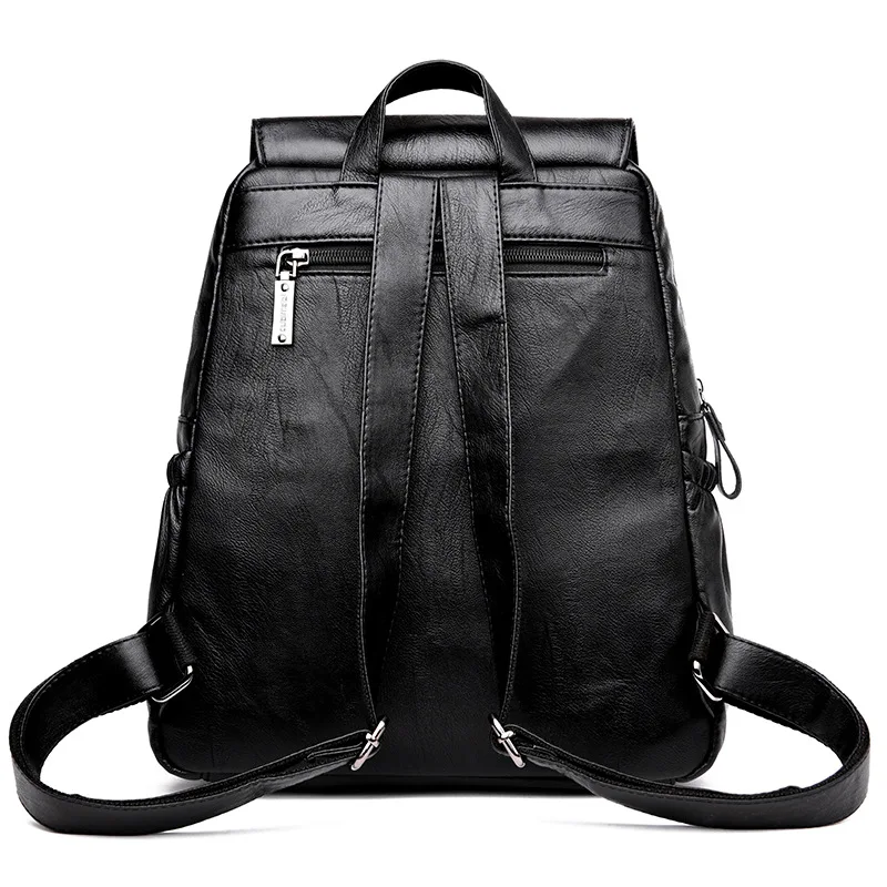 Винтажный кожаный рюкзак женская сумка на плечо рюкзак мягкий большой емкости женский рюкзак натуральная модная кожаная сумка