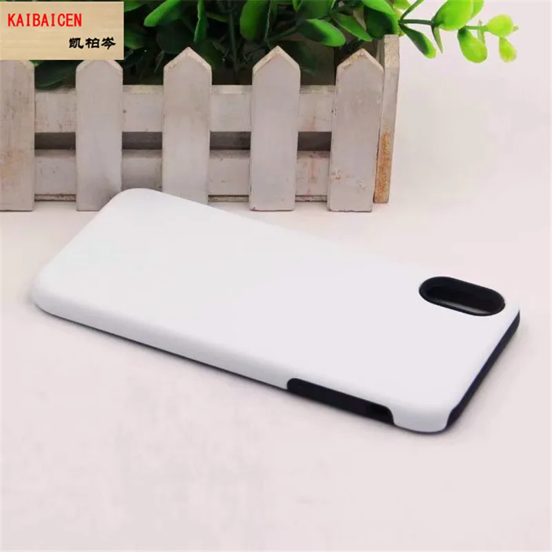 Для Iphone Xs Max/XR/XS/X/6/6s/6 plus/7 /8/8 plus сублимационный 3D 2 в 1 и полностью закрытый чехол из