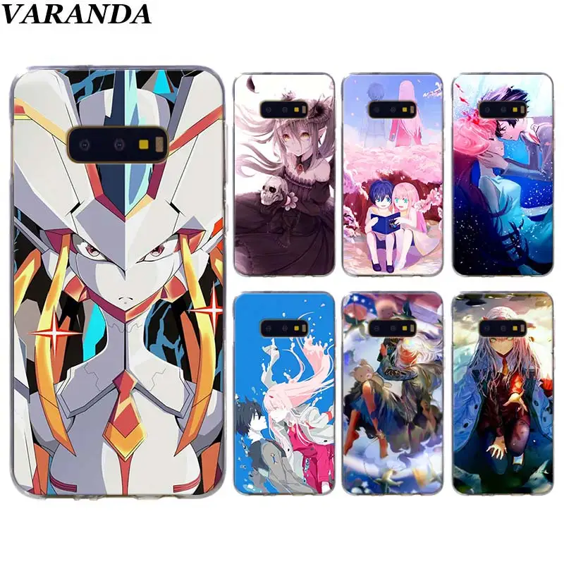 

Darling in the Franxx Phone cases for Samsung Galaxy S10 Plus S10e S8 S9 Plus S6 S7 edge A50 Note 8 9 TPU Soft Silicone case